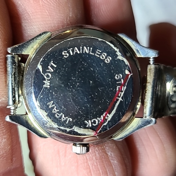 CHARLIE BOWIE Navajo .925 Sterling Silver Watch Kokopelli Lapis Tips - Picture 7 of 8